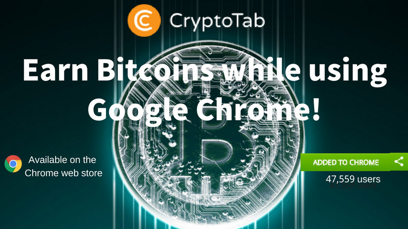 Cryptotab Google Chrome Can Earn You Btc Now Steemit - 